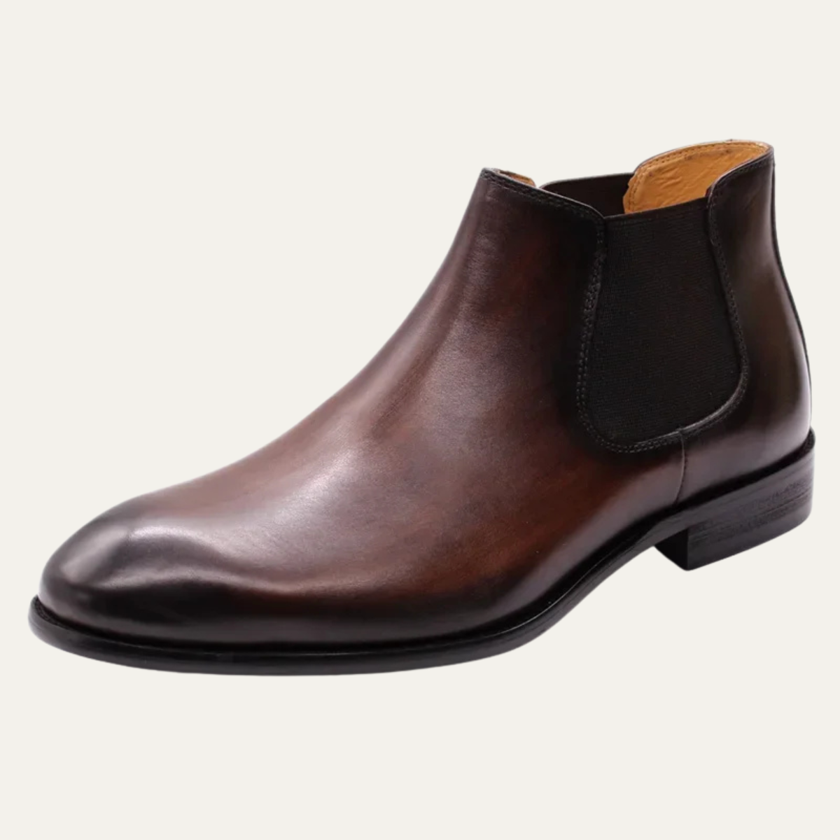 Premium Men's Leather Chelsea Ankle Boots - Nocini
