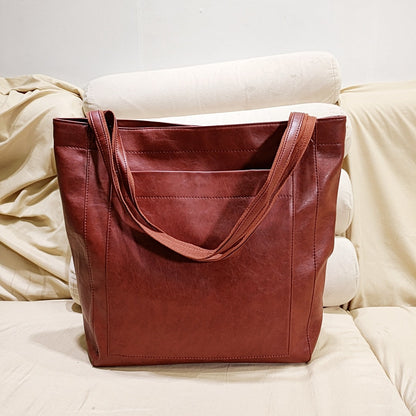 Luxurious Ladies Genuine Leather Tote Bag