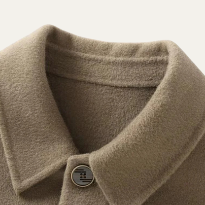 Warm Wool Pea Coat Men's Classic Jacket