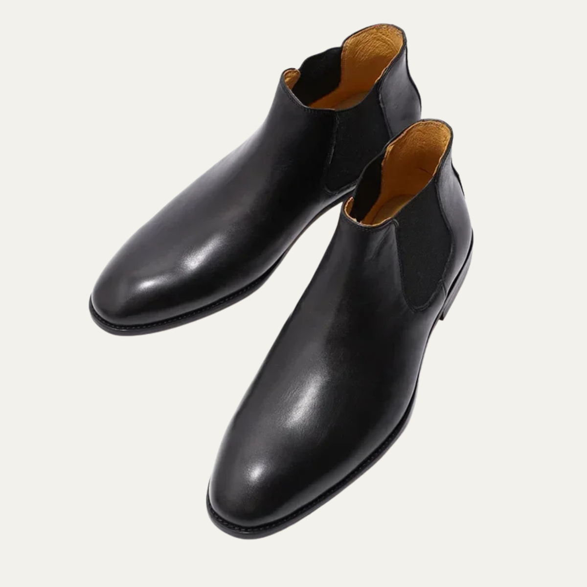 Premium Men's Leather Chelsea Ankle Boots