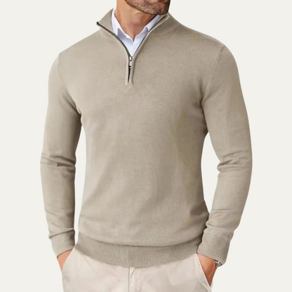Relaxed Fit Men's Casual Knit Sweater