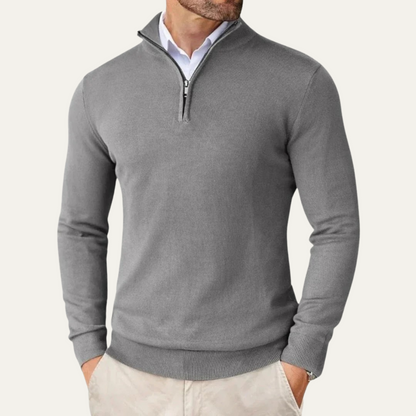Relaxed Fit Men's Casual Knit Sweater