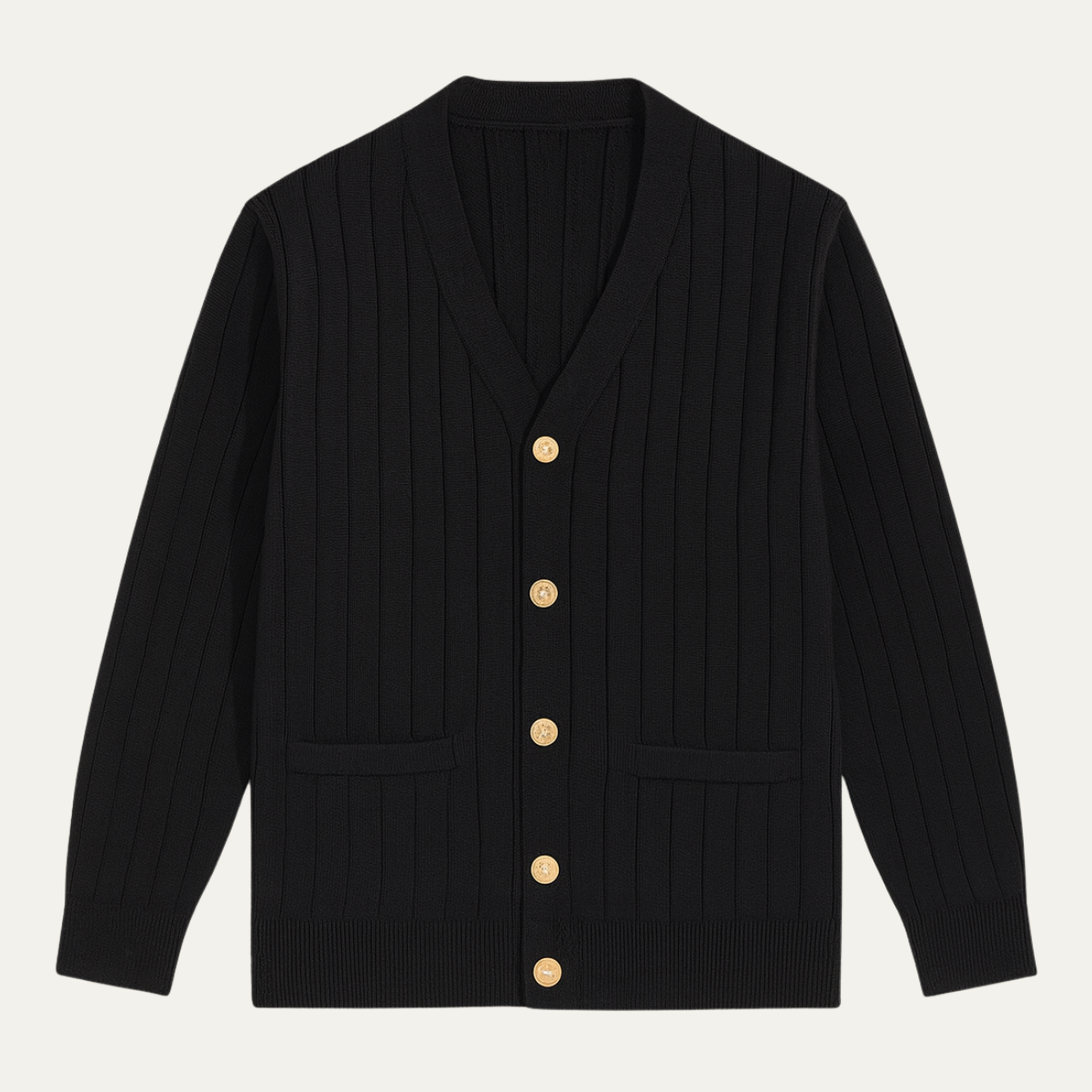 Stylish Men's Fitted Knit Sweater - Nocini