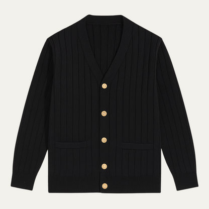 Stylish Men's Fitted Knit Sweater - Nocini