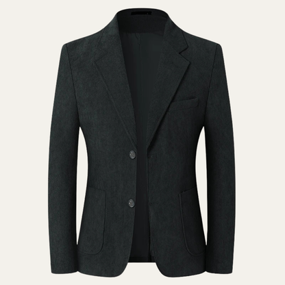 Classic Men's Textured Cord Blazer