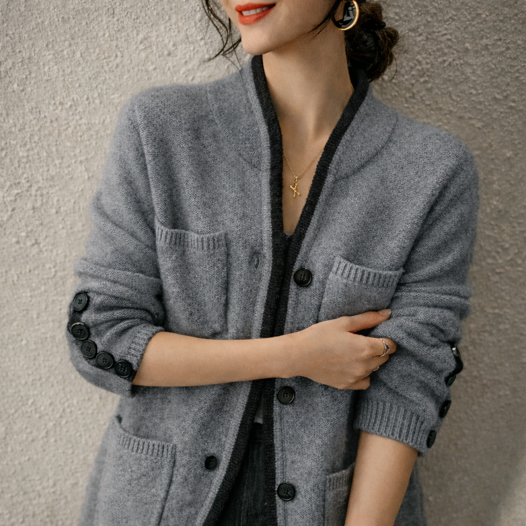 Cozy Lightweight Open Front Cardigan