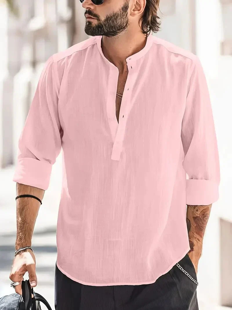 Casual Cotton Dress Shirt