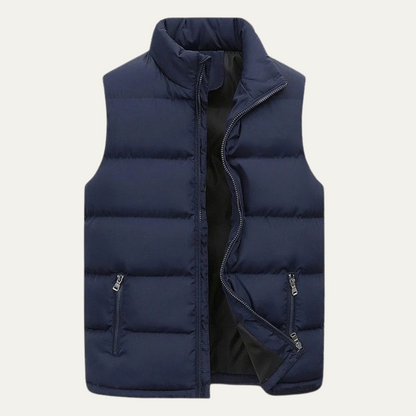 Warm Insulated Mens Padded Gilet Jacket