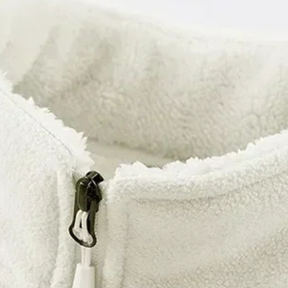 Warm Mens Fleece Zip Up Winter Coat