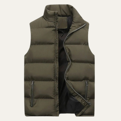 Warm Insulated Mens Padded Gilet Jacket