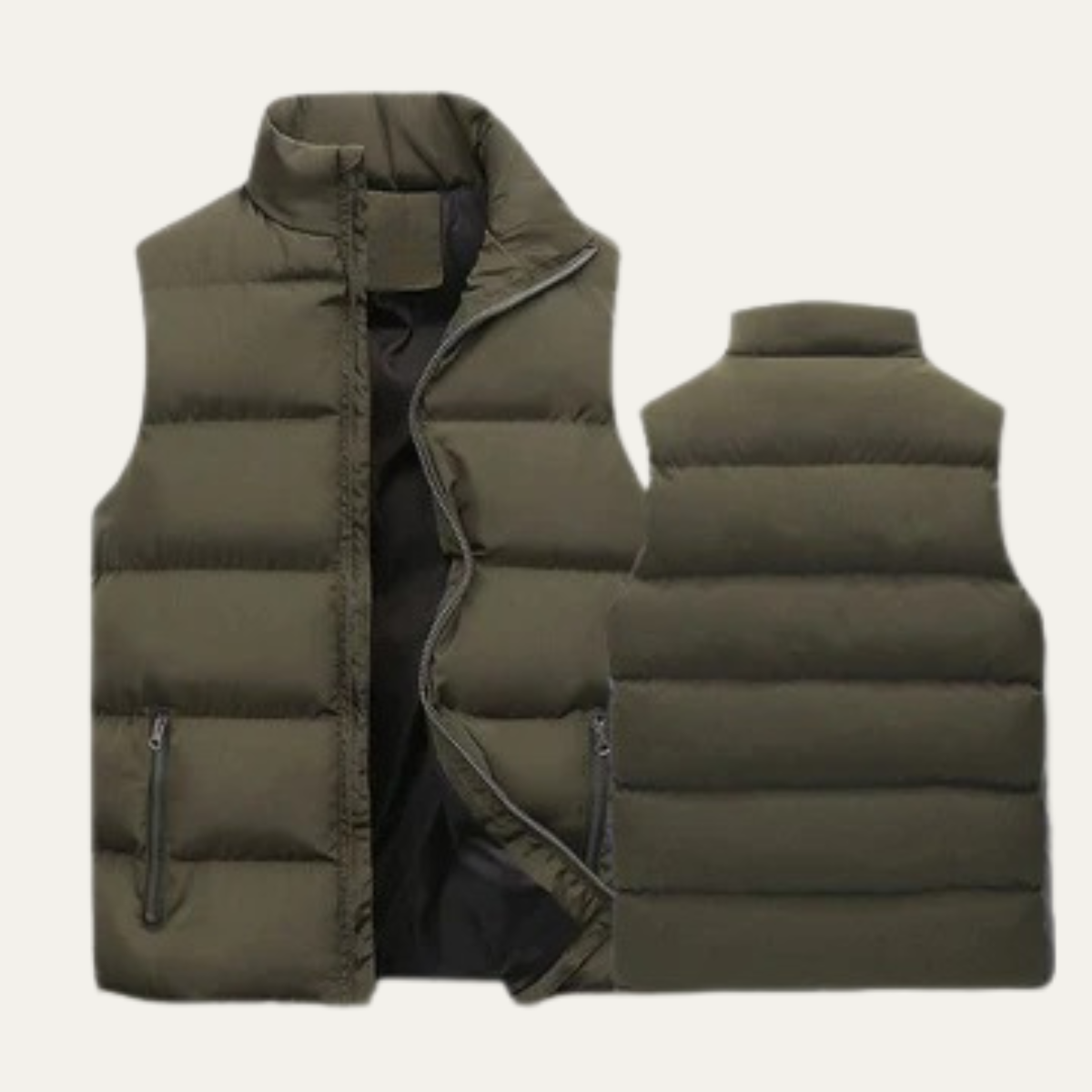 Warm Insulated Mens Padded Gilet Jacket