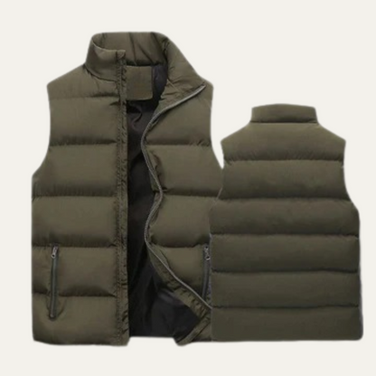 Warm Insulated Mens Padded Gilet Jacket