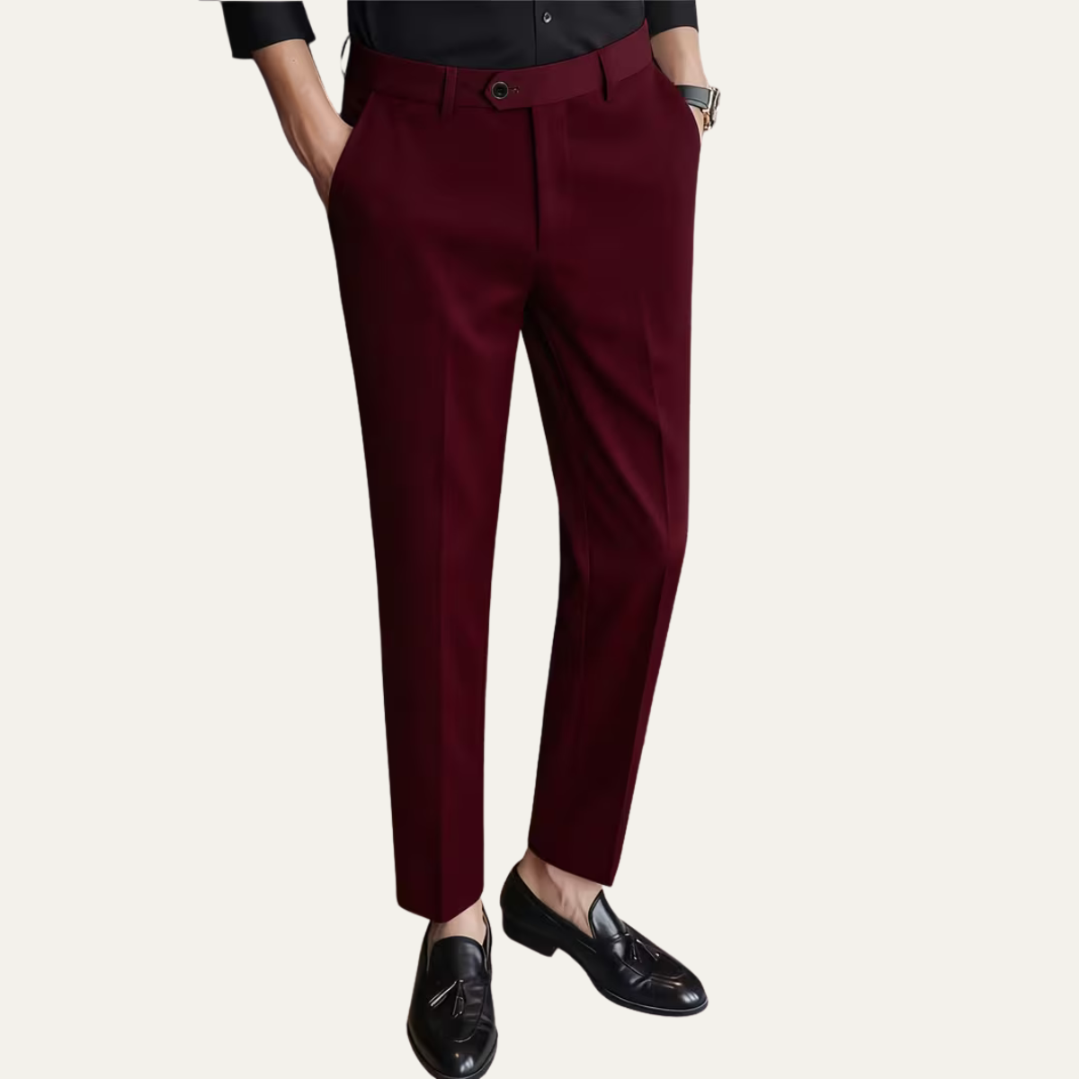 Classic Men's Slim Fit Dress Pants
