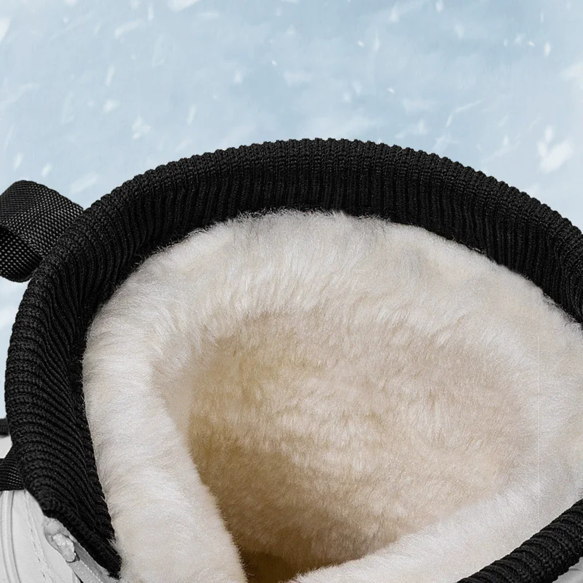 Warm Insulated Waterproof High Top Snow Boots for Men