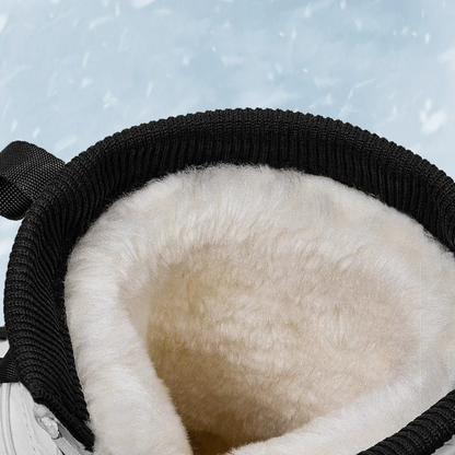 Warm Insulated Waterproof High Top Snow Boots for Men