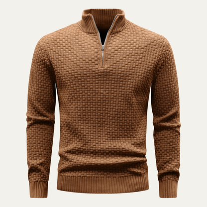 Fashionable Premium Cold Weather Half Zip Sweater - Nocini