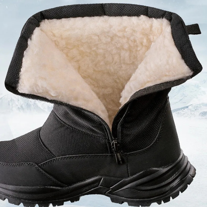 Warm Waterproof Men's Insulated Hiking Boots