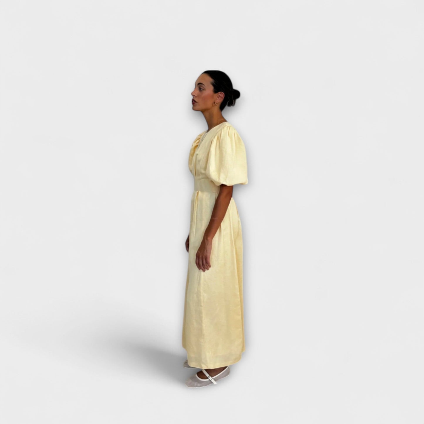 Lightweight Bright Yellow Sundress for Women