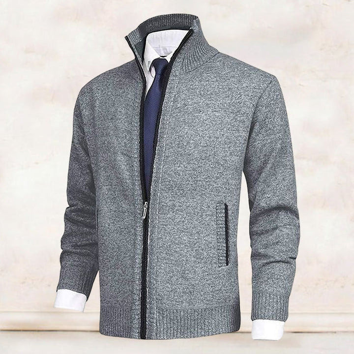 Cozy Cable Cardigan with Pockets and Hood