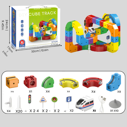Fun 3D Train Construction Kit