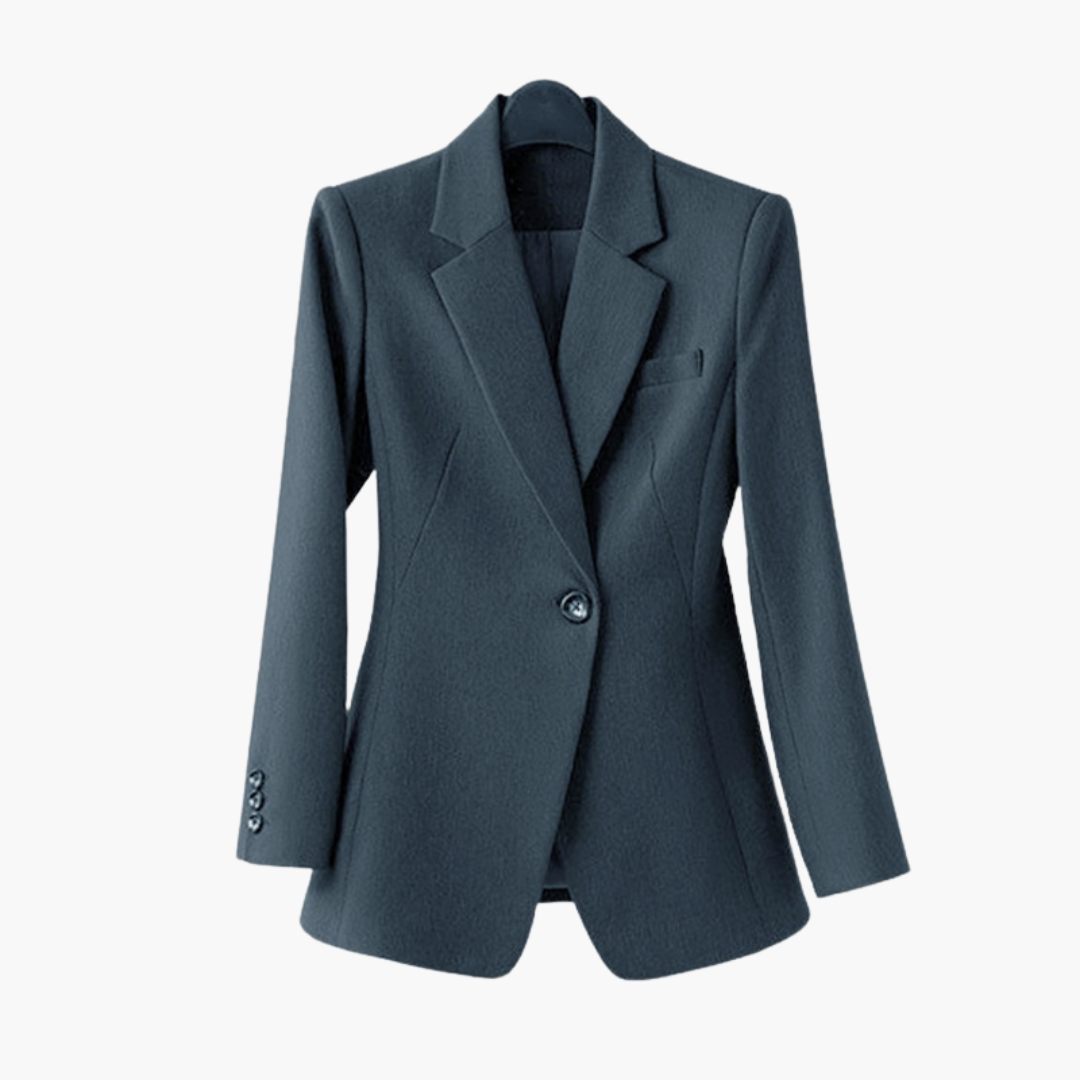 Classic Women's Suit with Fitted Trousers
