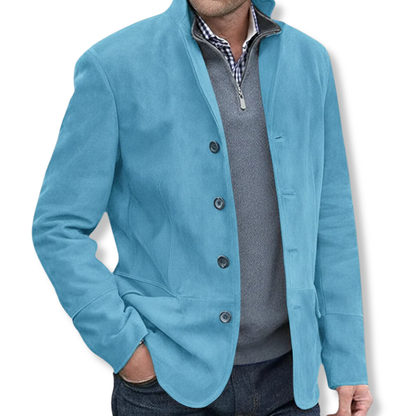 Slim Fit Button Jacket