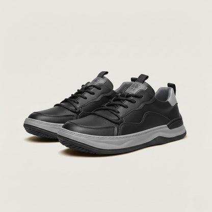 Comfortable Mens Orthopedic Leather Sneakers