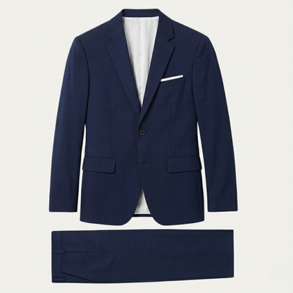 Classic 2 Piece Mens Suit Blazer and Trousers Set