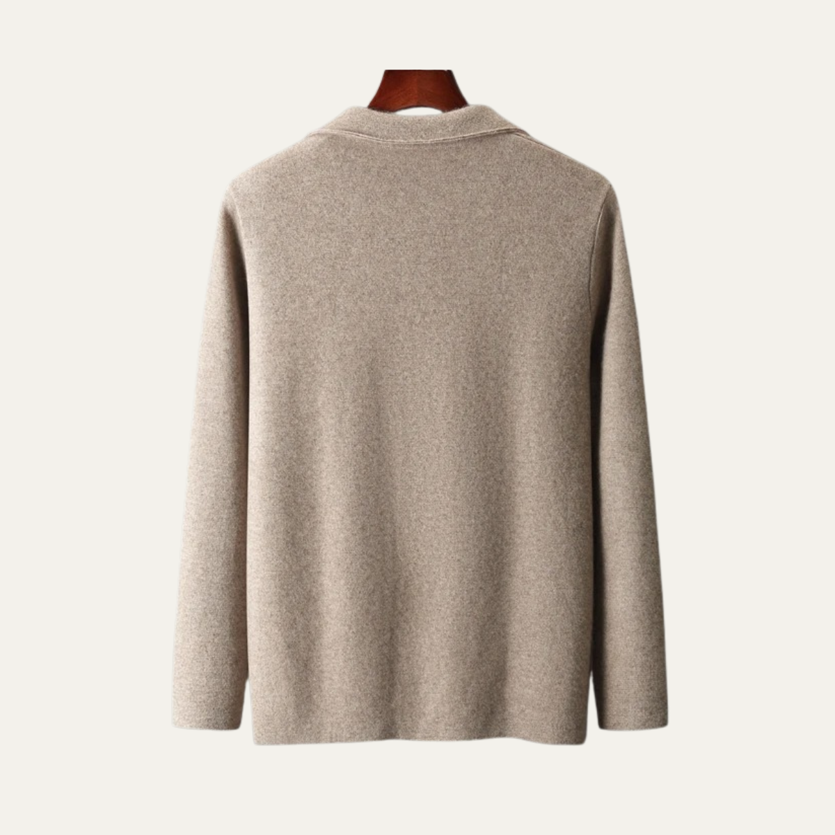 Relaxed Fit Men's Open Front Cardigan Sweater