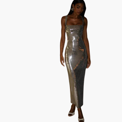 Sexy Ladies Glitter Party Dress