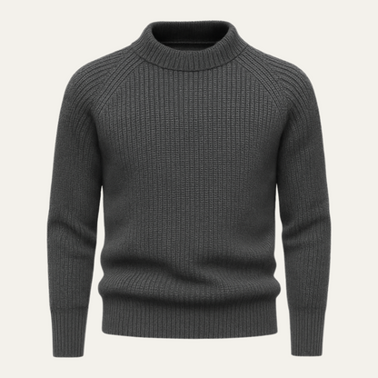 Luxury Cashmere Men's Crew Neck Sweater