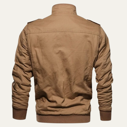 Warm Water Resistant Men's Padded Bomber Jacket
