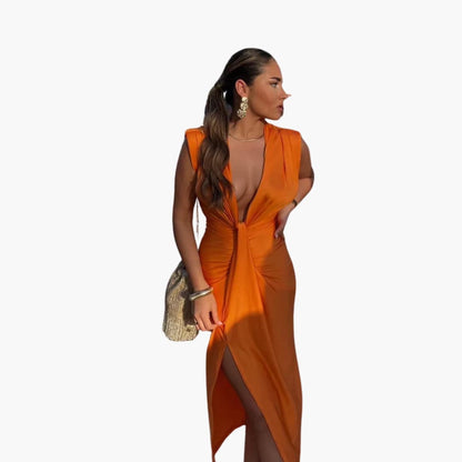 Chic Flowy Maxi Dress for Women