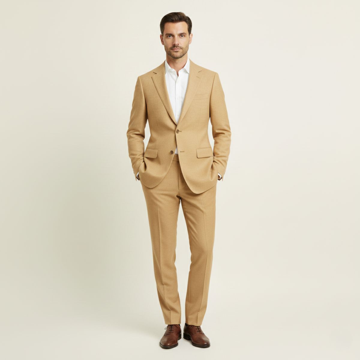 Classic Linen Business Suit