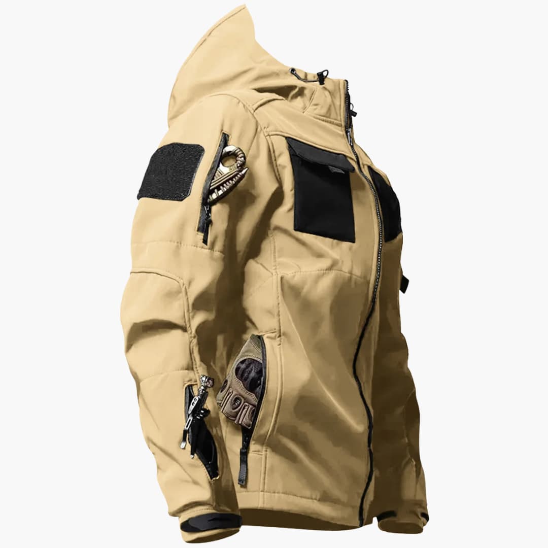 Men's Water Resistant Hoodie with Extra Pockets