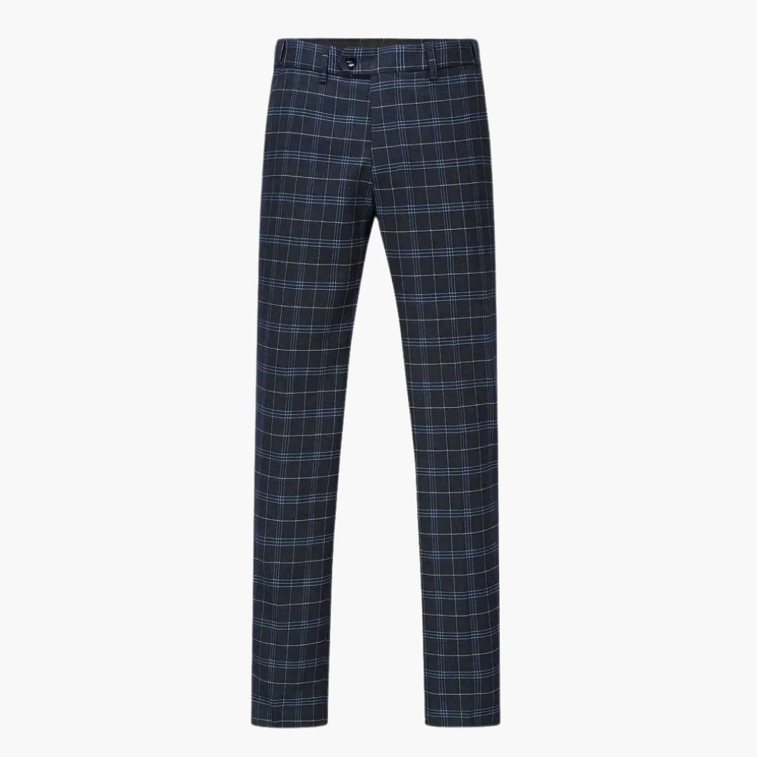 Slim Fit 3-Piece Men's Suit Set Modern Style