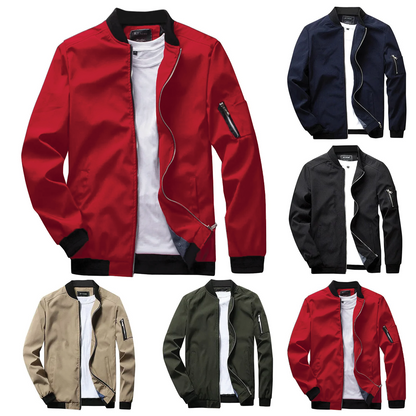 Classic Flight Bomber Jacket