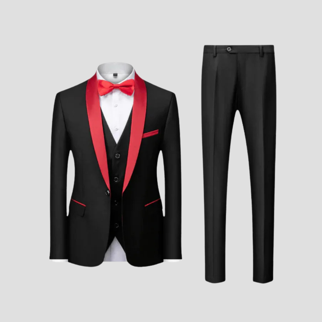 Slim Fit 3 Piece Mens Formal Suit