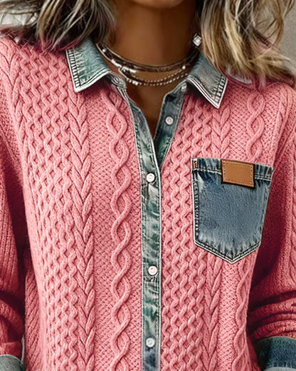 Women's Floral Long Sleeve Top