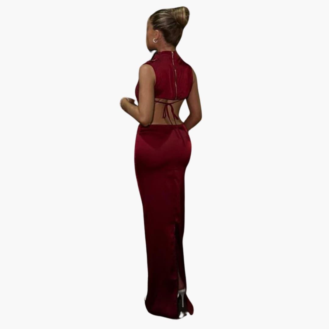 Luxurious Silk Two Piece Pantsuit for Women