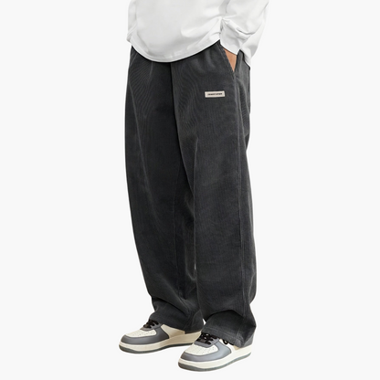 Comfortable Fit Men's Elastic Waist Pants