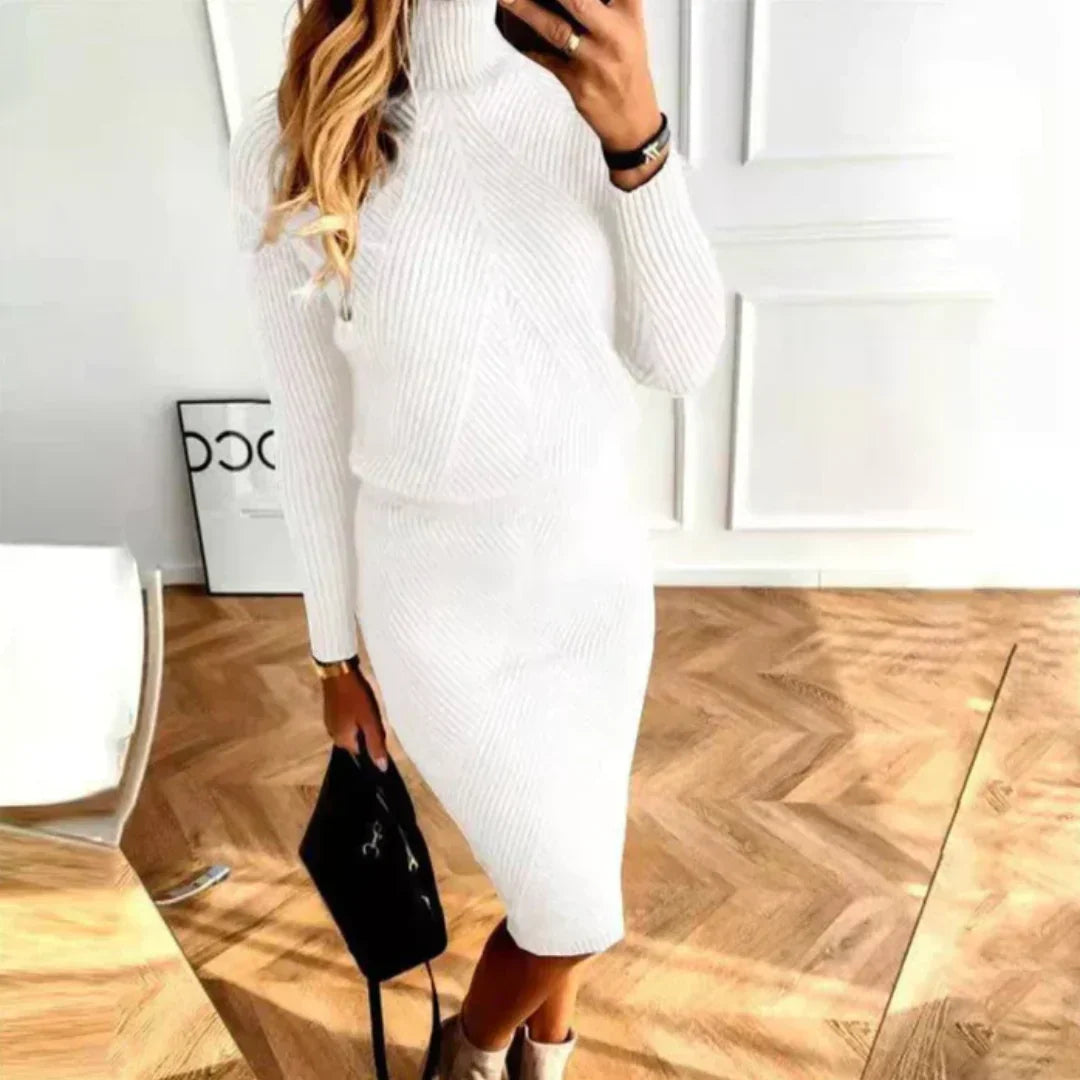 Soft Women's Sweater Dress for Daily Wear