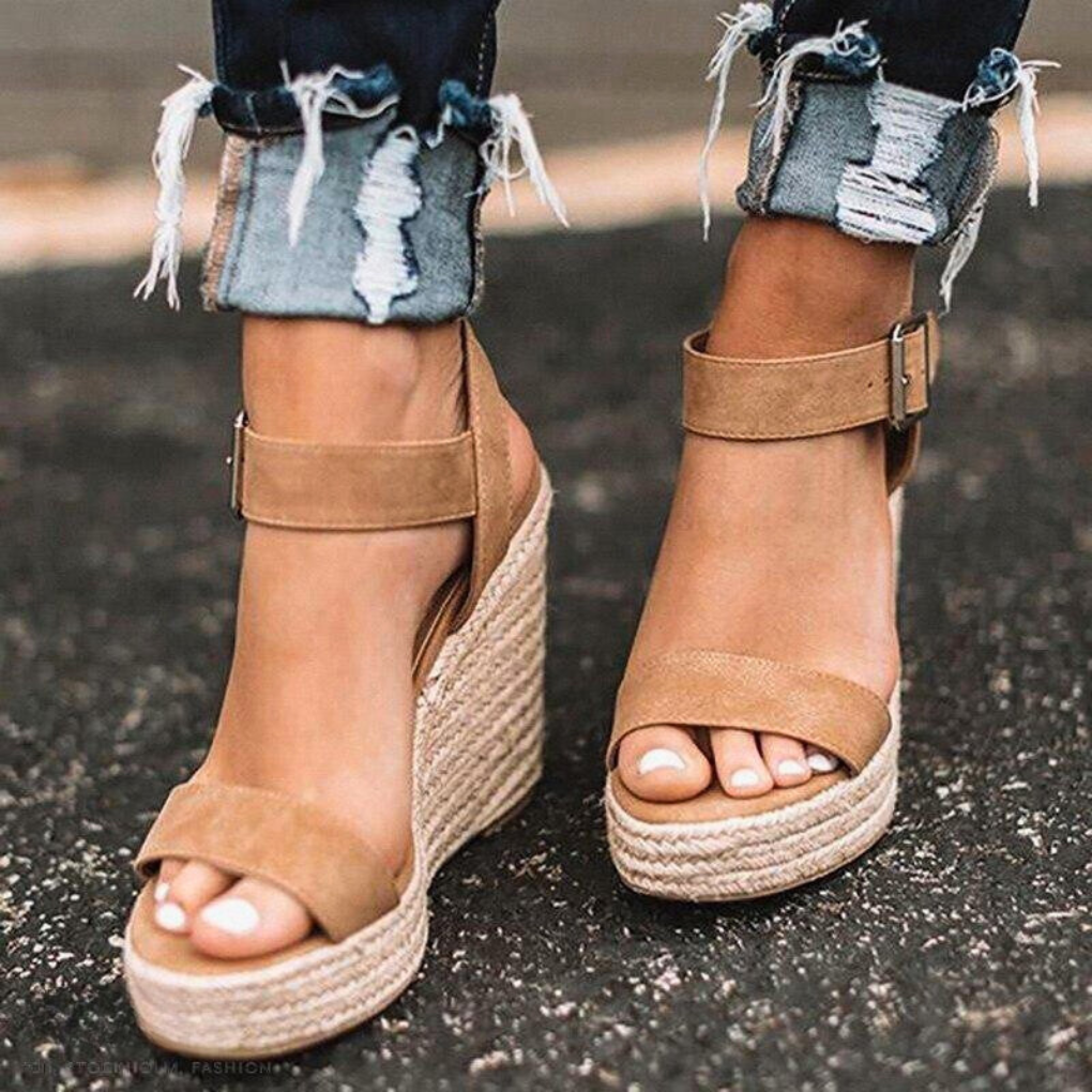 Comfortable Flat T Strap Summer Sandals