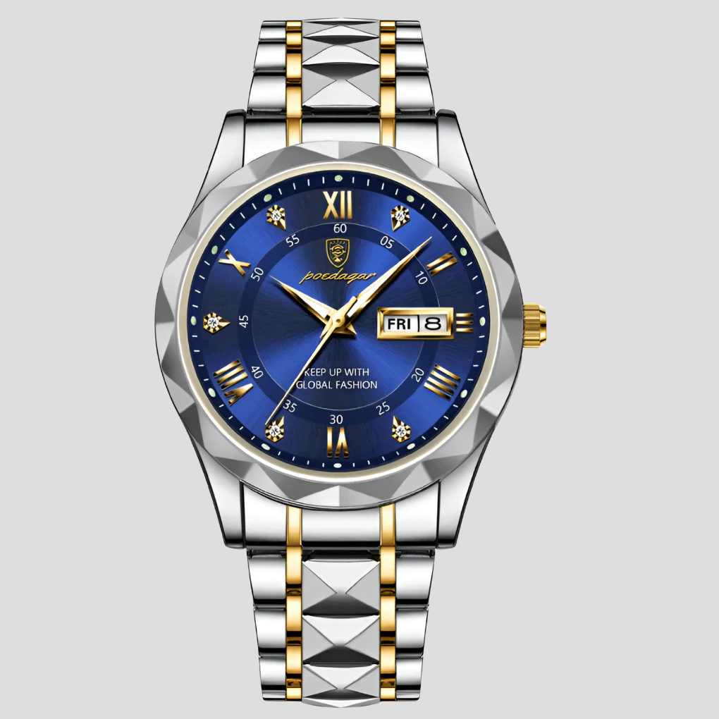 Classic Elegant Men's Stainless Steel Watch
