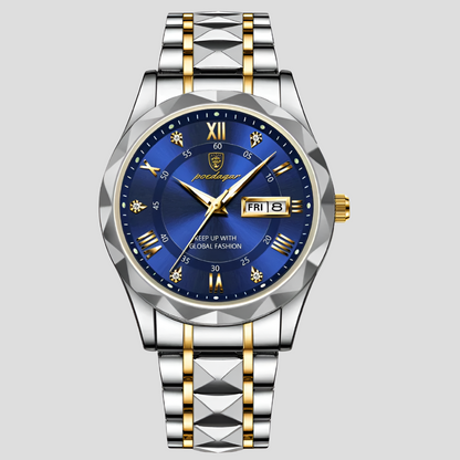 Classic Elegant Men's Stainless Steel Watch