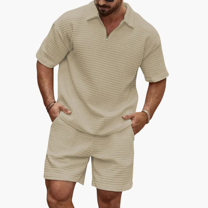 Men's Quilted Two-Piece Tracksuit