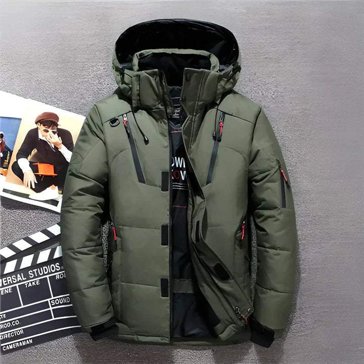 Warm Waterproof Down Puffer Jacket