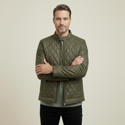 Warm Men's Insulated Padded Winter Coat