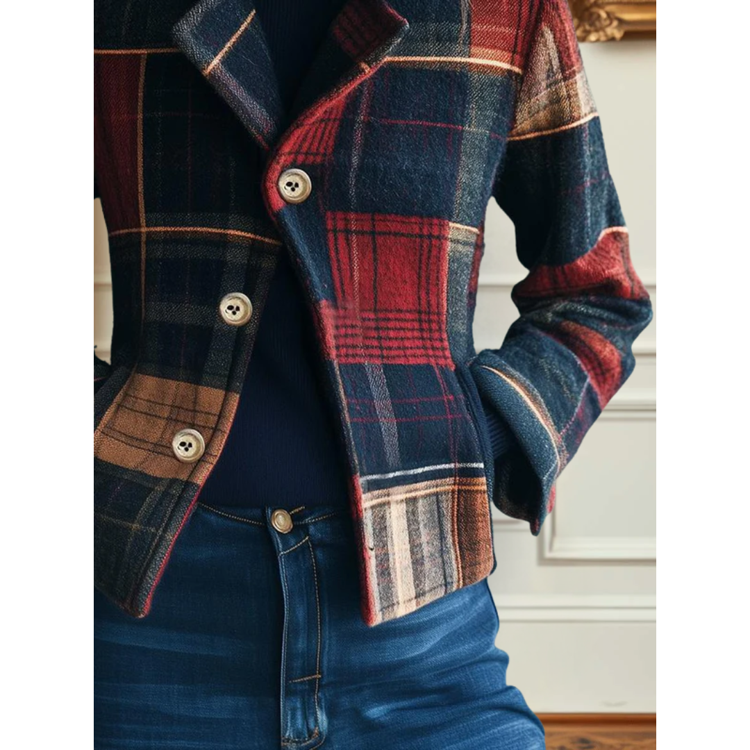 Traditional Tartan Wool Coat
