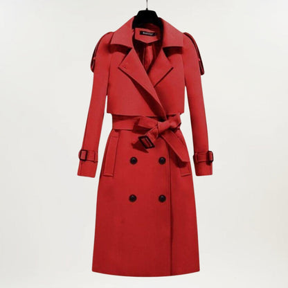 Classic Double Breasted Rain Coat